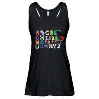 Villain Letter Abc Costume Boys Matching Evil Alphabet Lore Ladies Essential Flowy Tank