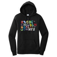 Villain Letter Abc Costume Boys Matching Evil Alphabet Lore Women's Pullover Hoodie