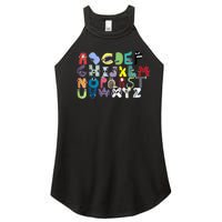 Villain Letter Abc Costume Boys Matching Evil Alphabet Lore Women's Perfect Tri Rocker Tank