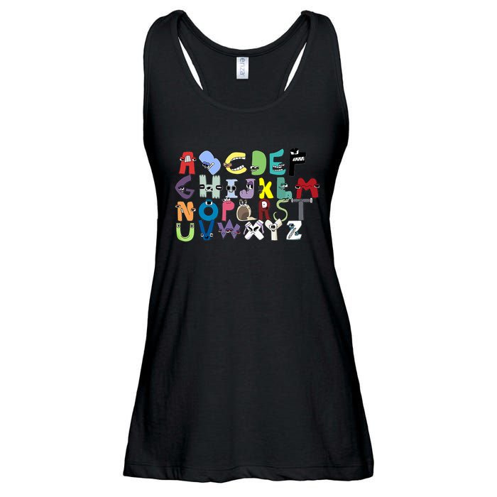 Villain Letter Abcs Costume Boys Matching Evil Alphabet Lore Ladies Essential Flowy Tank