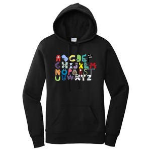 Villain Letter Abcs Costume Boys Matching Evil Alphabet Lore Women's Pullover Hoodie