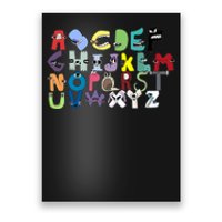 Villain Letter Abcs Costume Boys Matching Evil Alphabet Lore Poster