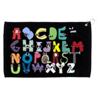 Villain Letter Abcs Costume Boys Matching Evil Alphabet Lore Grommeted Golf Towel