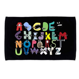 Villain Letter Abcs Costume Boys Matching Evil Alphabet Lore Microfiber Hand Towel