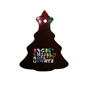 Villain Letter Abcs Costume Boys Matching Evil Alphabet Lore Ceramic Tree Ornament