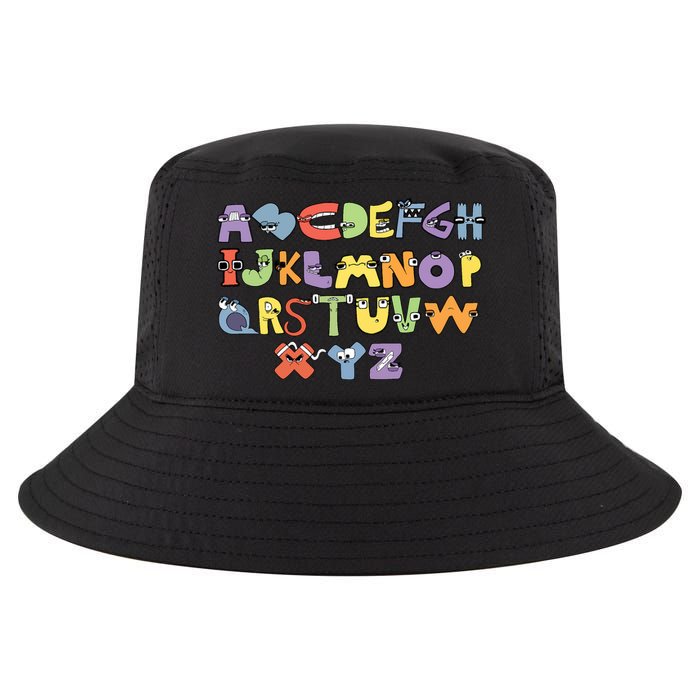 Villain Letter Abcs Evil Alphabet Lore Cool Comfort Performance Bucket Hat