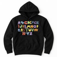 Villain Letter Abcs Evil Alphabet Lore Hoodie