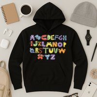 Villain Letter Abcs Evil Alphabet Lore Hoodie