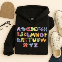 Villain Letter Abcs Evil Alphabet Lore Hoodie