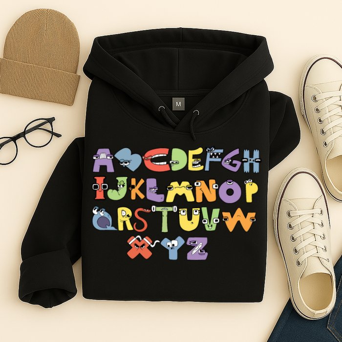 Villain Letter Abcs Evil Alphabet Lore Hoodie