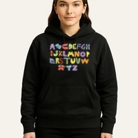 Villain Letter Abcs Evil Alphabet Lore Hoodie