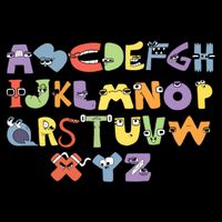 Villain Letter Abcs Evil Alphabet Lore Full-Length Apron With Pockets