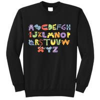 Villain Letter Abcs Evil Alphabet Lore Sweatshirt