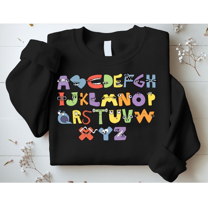 Villain Letter Abcs Evil Alphabet Lore Sweatshirt