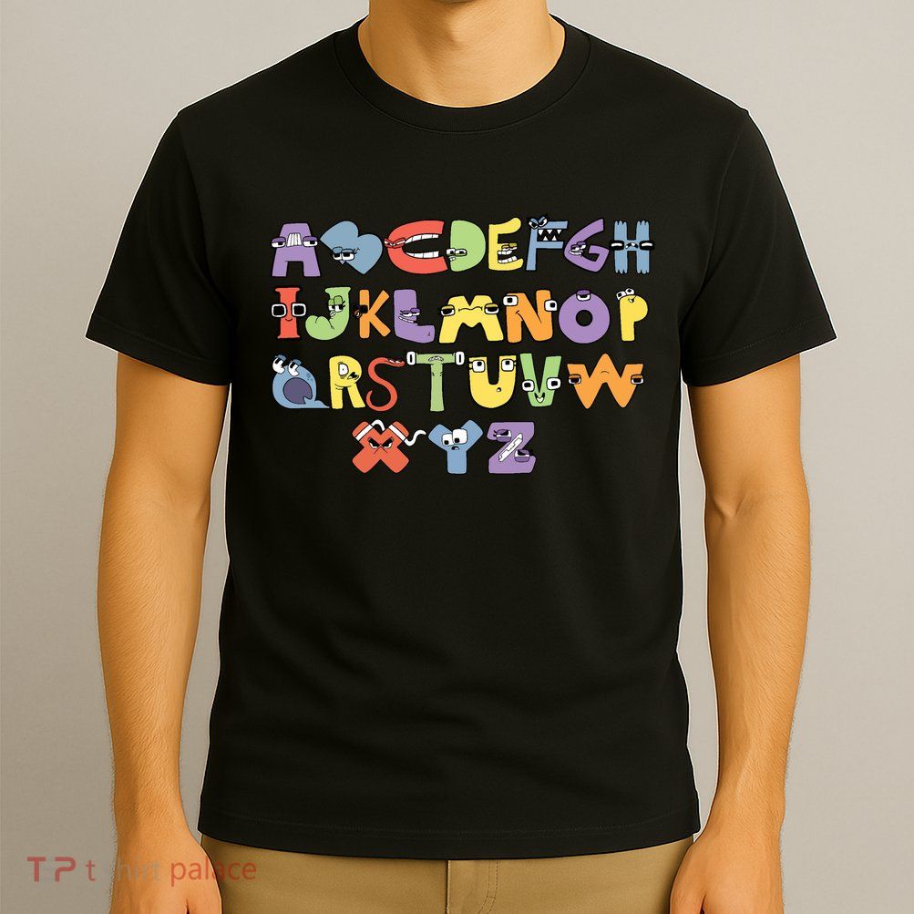 Villain Letter Abcs Evil Alphabet Lore T-Shirt