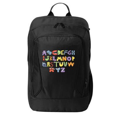 Villain Letter Abcs Evil Alphabet Lore City Backpack