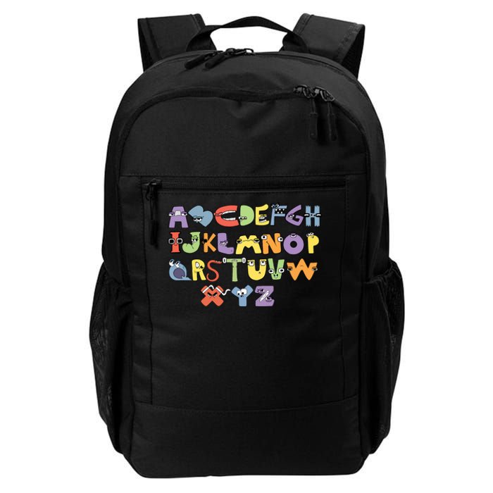 Villain Letter Abcs Evil Alphabet Lore Daily Commute Backpack