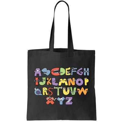 Villain Letter Abcs Evil Alphabet Lore Bag