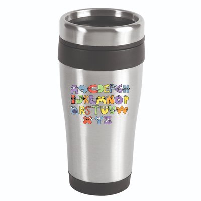 Villain Letter Abcs Evil Alphabet Lore 16oz Travel Tumbler
