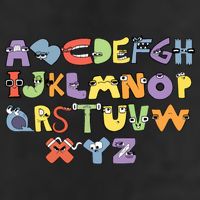 Villain Letter Abcs Evil Alphabet Lore 25L Jumbo Tote
