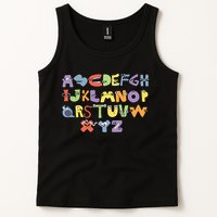 Villain Letter Abcs Evil Alphabet Lore Tank Top