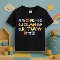 Villain Letter Abcs Evil Alphabet Lore Toddler T-Shirt