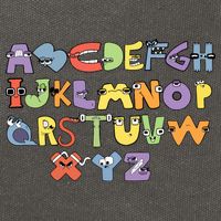 Villain Letter Abcs Evil Alphabet Lore Cotton Canvas Backpack