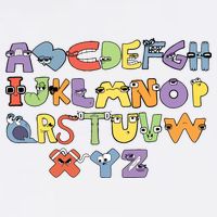 Villain Letter Abcs Evil Alphabet Lore Garment-Dyed Sweatshirt