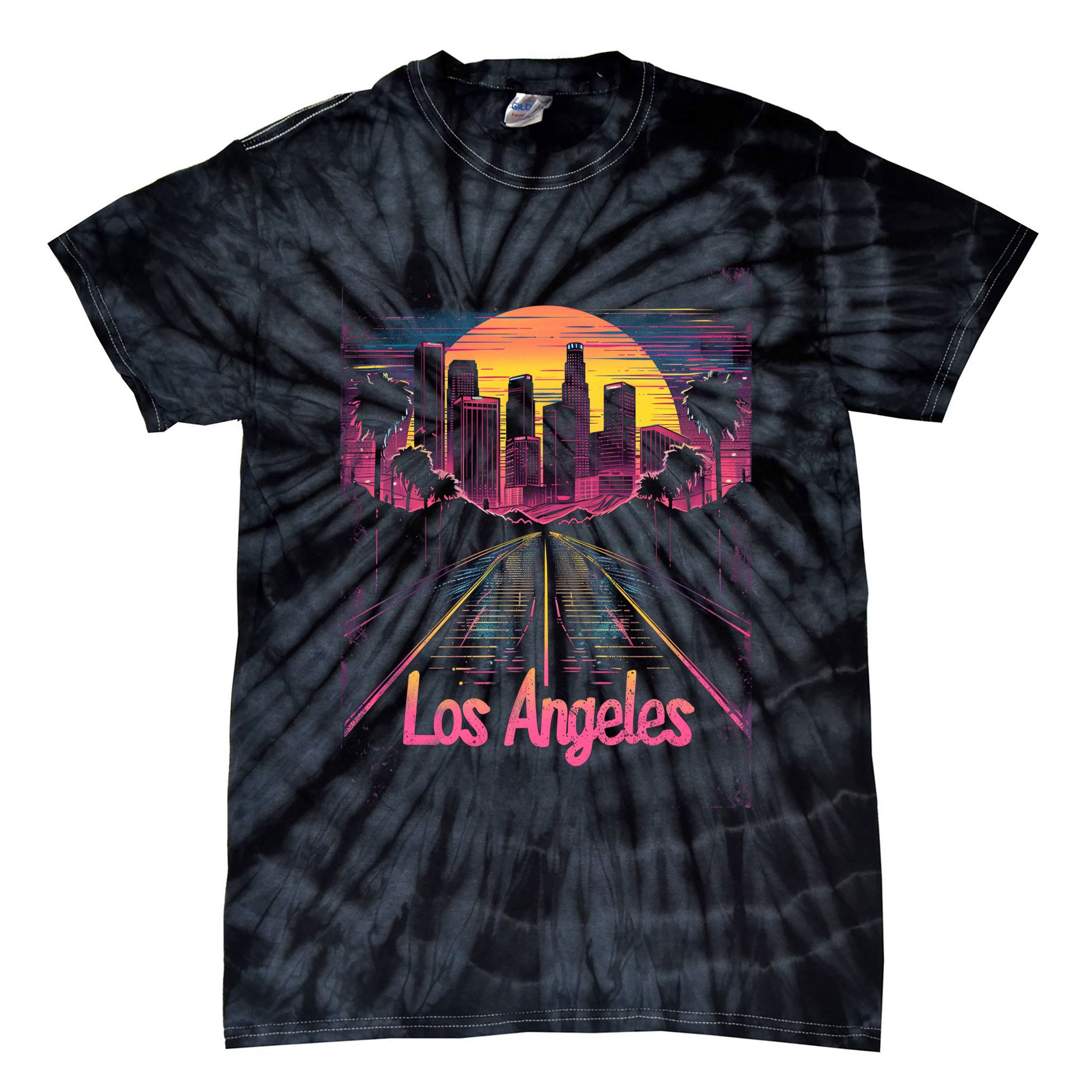 Vintage Los Angeles Tie-Dye T-Shirt