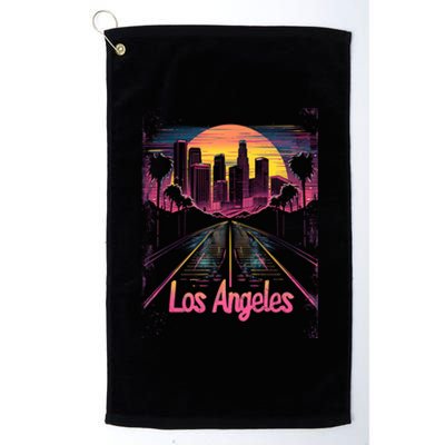 Vintage Los Angeles Platinum Collection Golf Towel