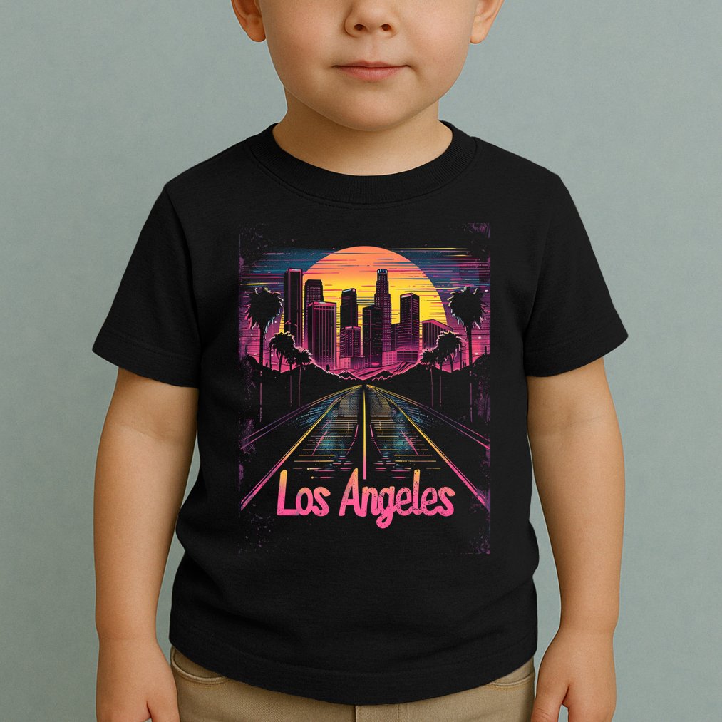 Vintage Los Angeles Toddler T-Shirt