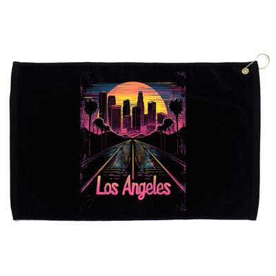 Vintage Los Angeles Grommeted Golf Towel