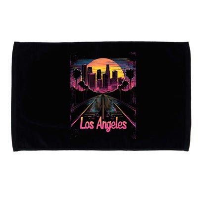 Vintage Los Angeles Microfiber Hand Towel