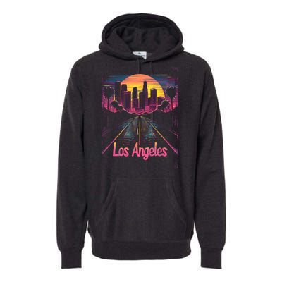 Vintage Los Angeles Premium Hoodie