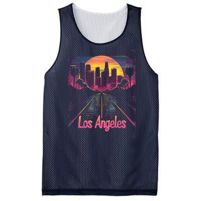 Vintage Los Angeles Mesh Reversible Basketball Jersey Tank