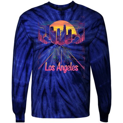 Vintage Los Angeles Tie-Dye Long Sleeve Shirt