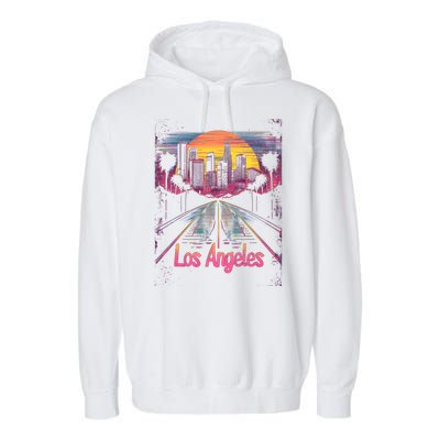 Vintage Los Angeles Garment-Dyed Fleece Hoodie