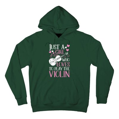 Violinist Like A Normal Girl Just Cooler Violin Girl Hoodie