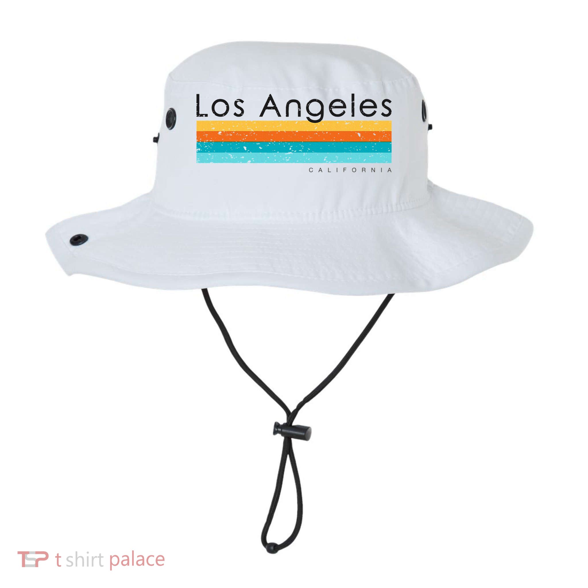 Vintage Los Angeles California Ca Retro Design Bucket Hat