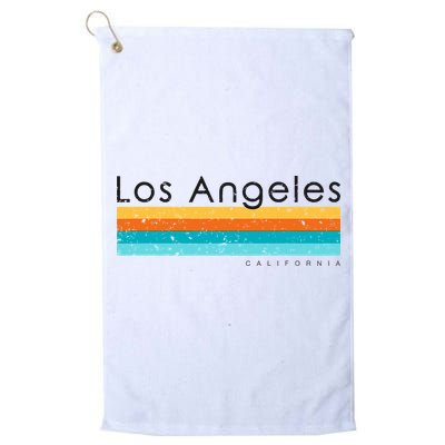 Vintage Los Angeles California Ca Retro Design Golf Towel