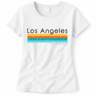 Vintage Los Angeles California Ca Retro Design Womens T-Shirt