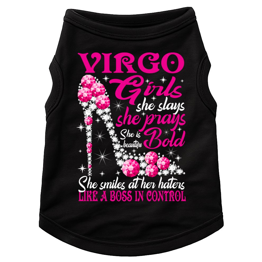 Virgo Like A Boss In Control Diamond Shoes Funny Funny Gift Meaningful Gift Doggie Tank