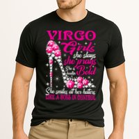 Virgo Like A Boss In Control Diamond Shoes Funny Funny Gift Meaningful Gift Cooling Performance Crew T-Shirt