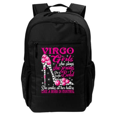 Virgo Like A Boss In Control Diamond Shoes Funny Funny Gift Meaningful Gift Backpack