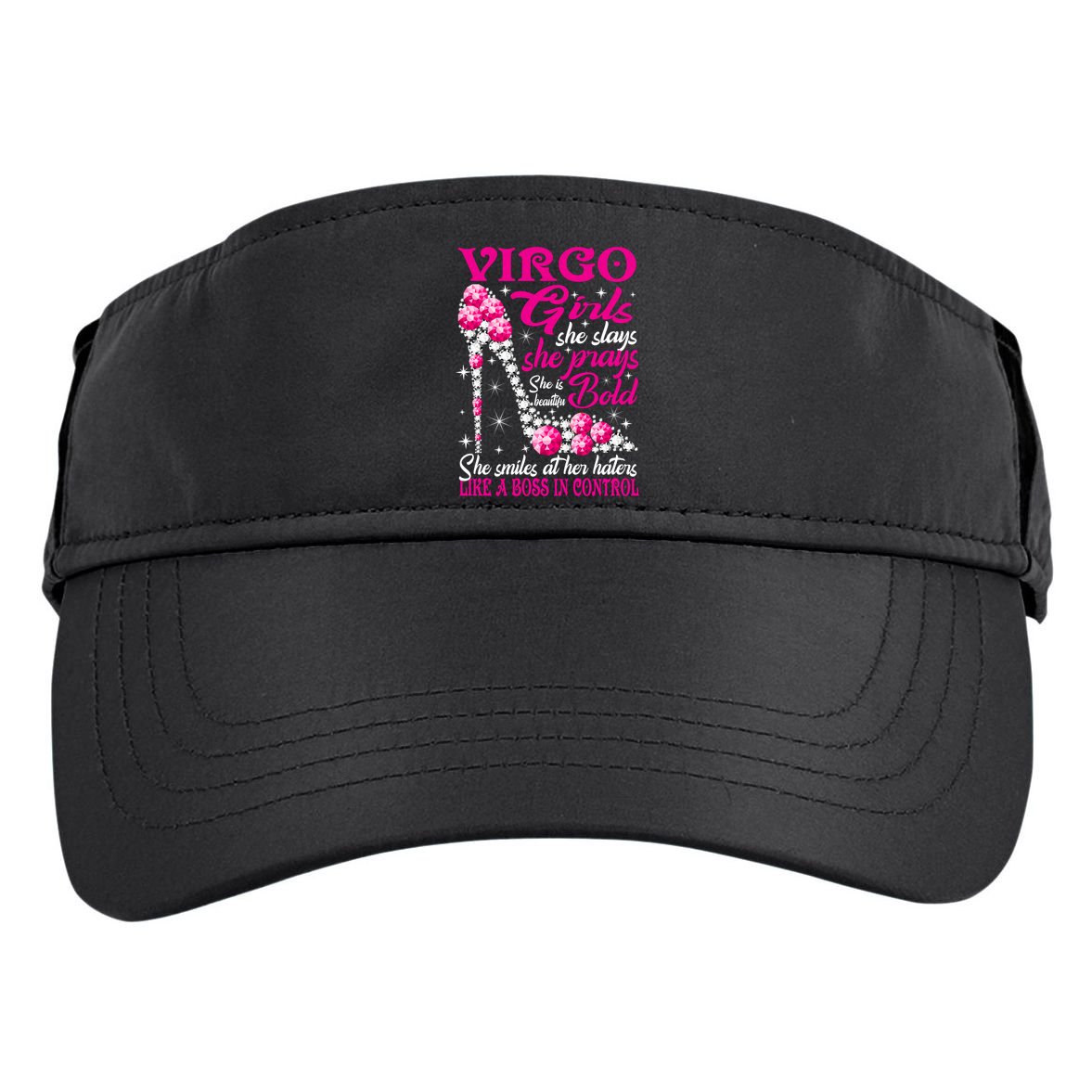 Virgo Like A Boss In Control Diamond Shoes Funny Funny Gift Meaningful Gift Adult Drive Performance Visor