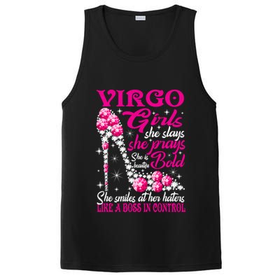 Virgo Like A Boss In Control Diamond Shoes Funny Funny Gift Meaningful Gift PosiCharge Competitor Tank