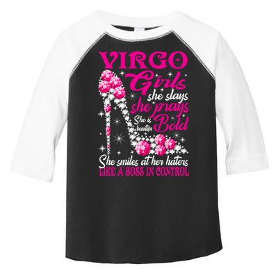 Virgo Like A Boss In Control Diamond Shoes Funny Funny Gift Meaningful Gift Toddler Fine Jersey T-Shirt