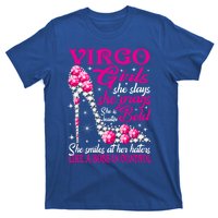 Virgo Like A Boss In Control Diamond Shoes Funny Funny Gift Meaningful Gift T-Shirt