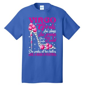 Virgo Like A Boss In Control Diamond Shoes Funny Funny Gift Meaningful Gift Tall T-Shirt