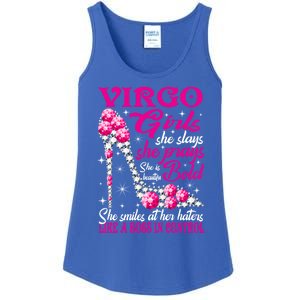 Virgo Like A Boss In Control Diamond Shoes Funny Funny Gift Meaningful Gift Ladies Essential Tank